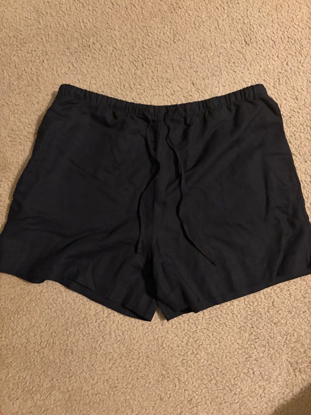 H&M Black Women's Drawstring Shorts